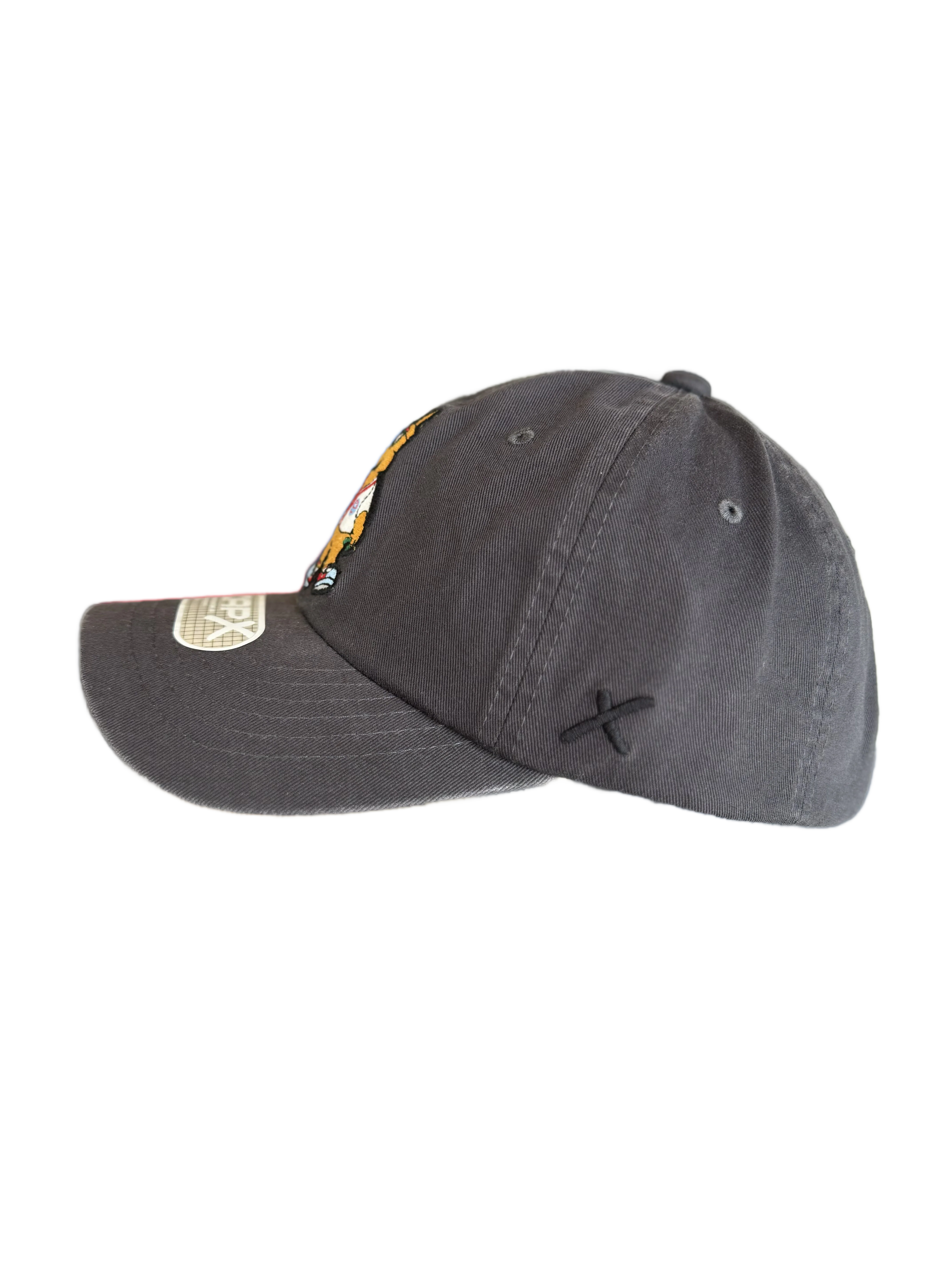 CHICAGO DOGS SQUEEZE MASCOT CHARCOAL ADJUSTABLE HAT - Image 2